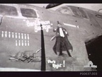 AN EXAMPLE OF NOSE ART ON THE SIDE OF A MARTIN BALTIMORE BOMBER AIRCRAFT, "GENTLEMAN GEORGE", OF NO. 459 SQUADRON RAAF.