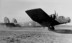 "Close examination of the original print on the example seen below (taken "somewhere in the Western desert", circa 1941) reveals it to be L5845. This aircraft later served with the No. 1 Australian Ambulance Unit and marked with large red crosses"