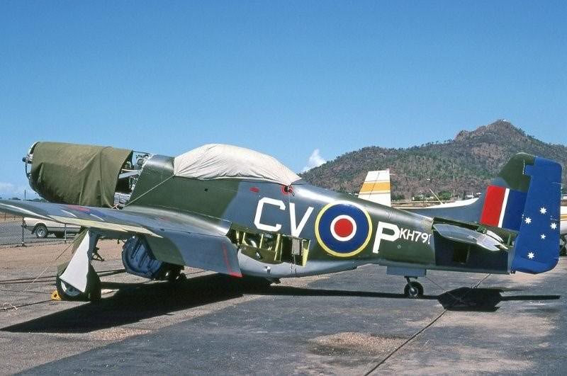 CAC Mustang A68-137 
Painted as 3 Squadron's 
Mustang IVa
KH791 CV-P.
Photo via Kieth Gaff