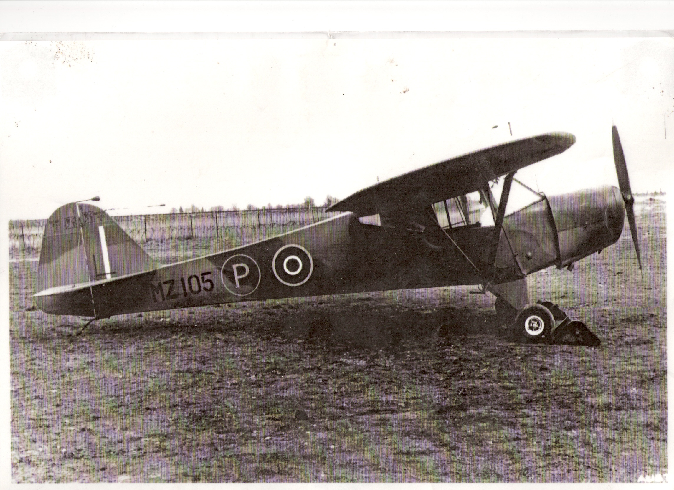 MZ105 (Later A11-1) as the protoype Auster Mk.II with  Lycoming 0-290 engine.