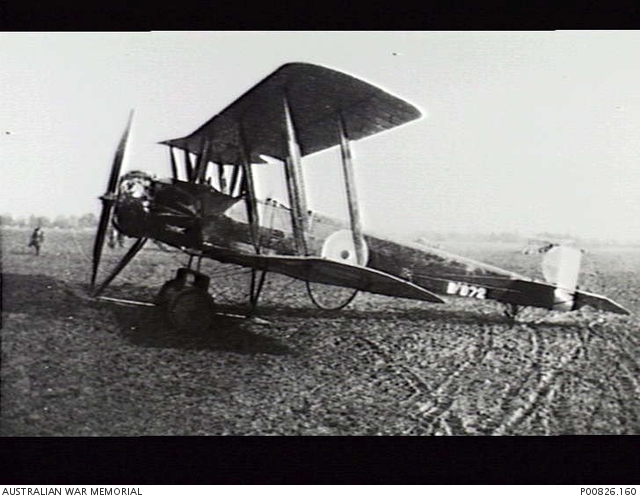 Avro 504 ?872 AWM P00826_160