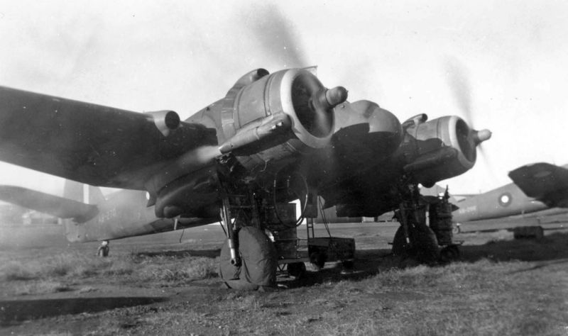 Beaufighter A8-270 &                                      A8-254.