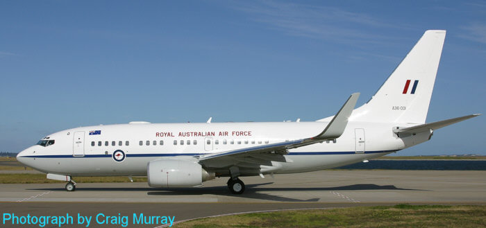 Boeing BBJ A36-001