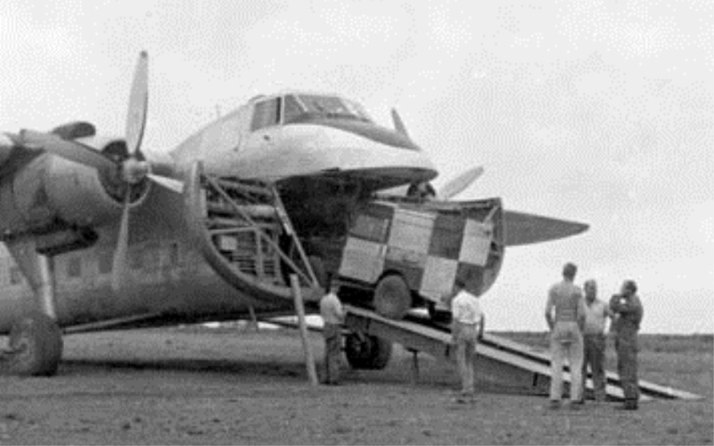 Bristol Freighter NAA via the
                  Phantom