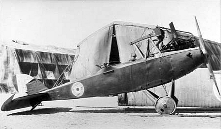 Captured Halberstadt CL II in Palestine 1918