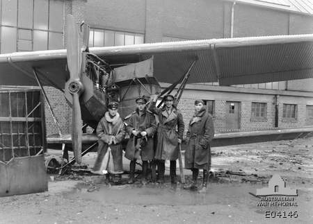 Junkers J.1 884/17, 4 Sqn, AFC. Bickendorf.