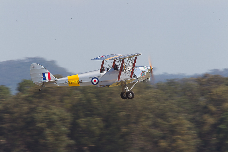 DH.82A Tiger Moth A17-194 (now
                              VH-YYI) Camden Airport, NSW, Great Tiger
                              Moth Air Race. 4th October 2014 by Brook
                              Whylie