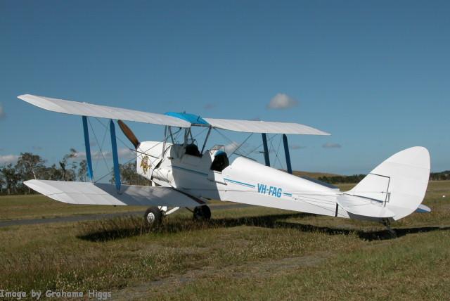 Tiger Moth
                                  A17-316as VH-FAGCaboolture 2019 Photo
                                  via David Crowe