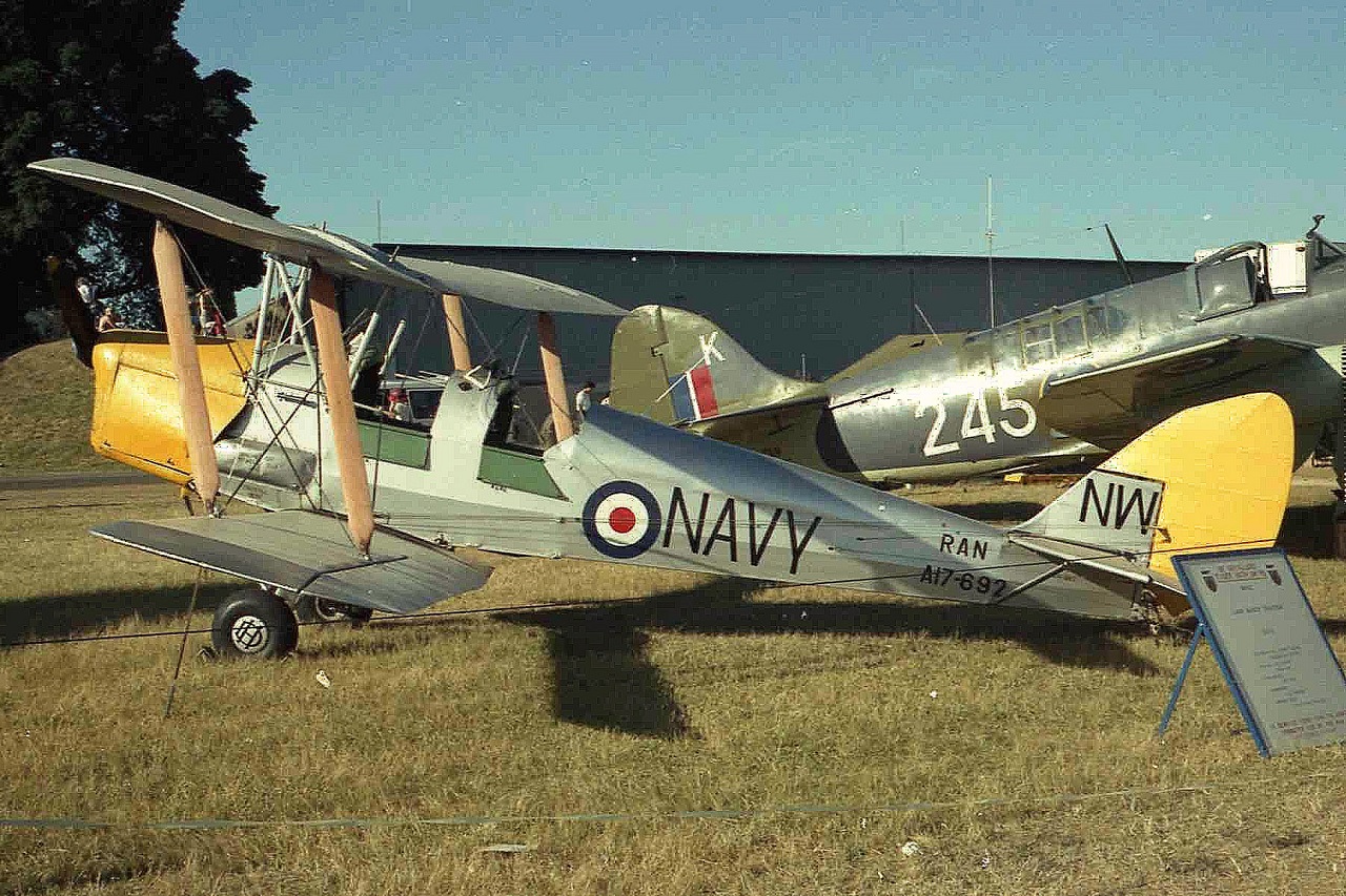 RNZAF NZ1485 painted as A17-692 
(VH-NVT) 
Richmond Air Show 
1991 
In silver scheme before 07/2003 crash
Photo Ian McDonell