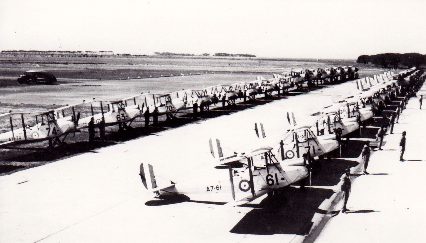 DH.60M Metal Moth A7 61 and others                              Point Cook Photo via Ken Rowland