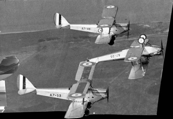 DH.60 Cirrus Moth A7-23, DH.60G Gypsy                              Moth A7-53, A7-48