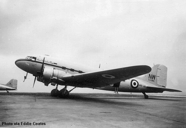 Dakota A65-43 / N2-43. Photograph by Eddie Coates.