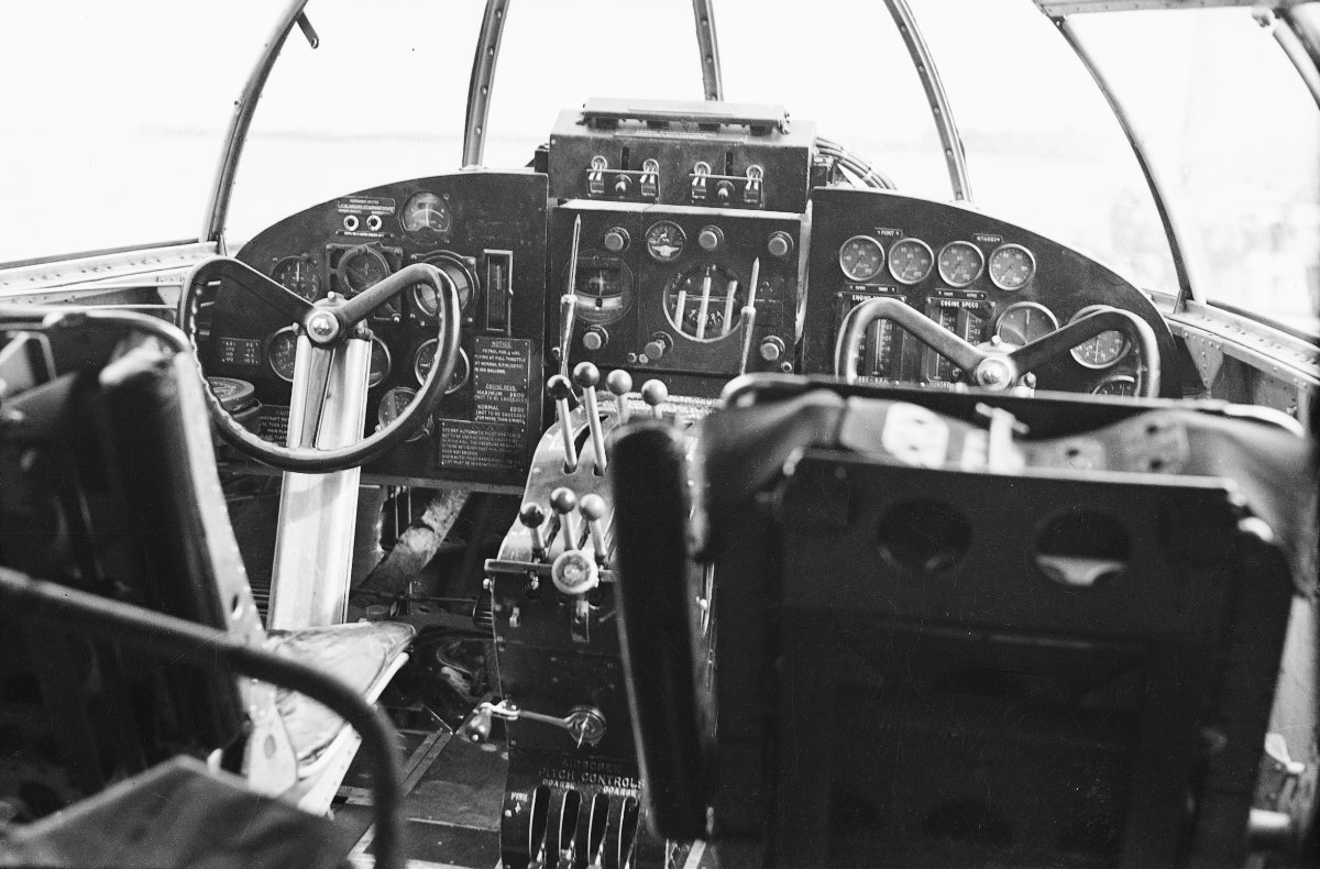 Centaurus Cockpit 
January 1938
Photo Eric Douglas