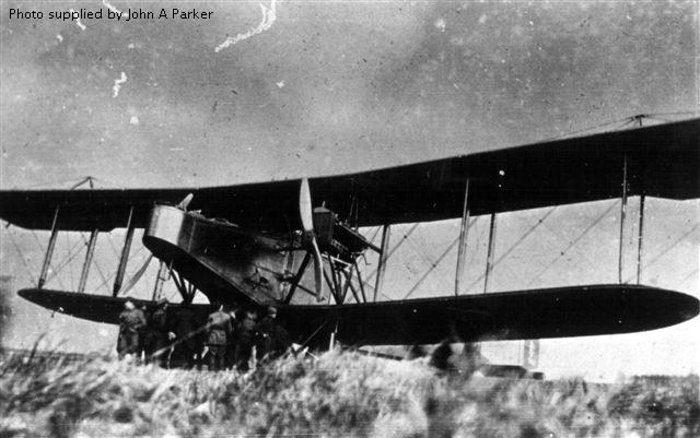 Handley Page 0/400 Photo via John A Parker