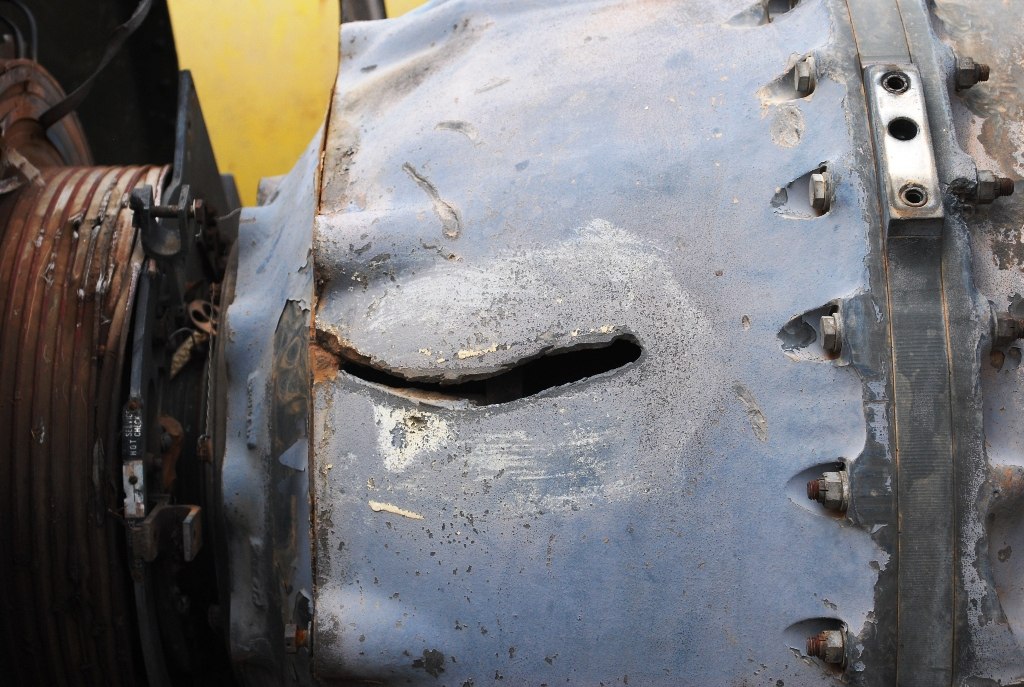 C-130A Allison T56-A-9 Engine - Former Target                  South Australian Aviation Museum 15th May 2013 Photo                  Brendan Cowan