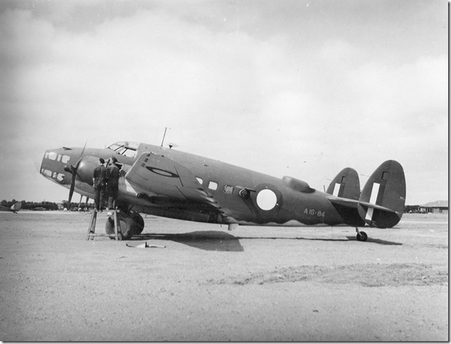 Lockheed Hudson Mk.II                            A16-84 in Target Towing configuration GRB                            Collection