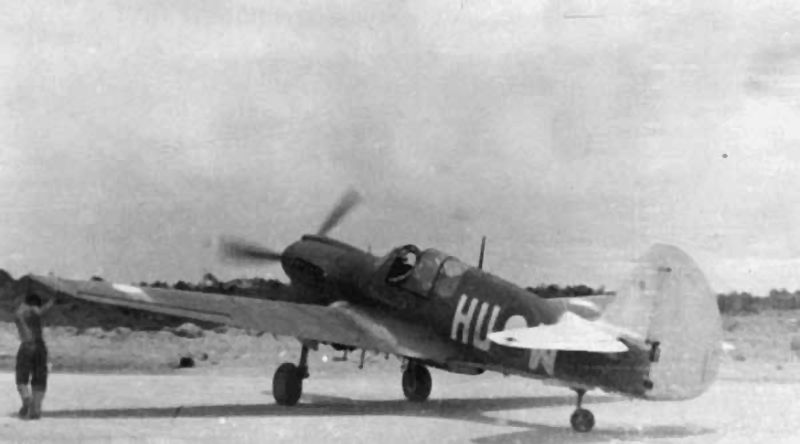 P-40N
                            Kittyhawk A29-581/HU-W. 78 Squadron,
                            Morotai, c.1945, via Mike Mirkovic.