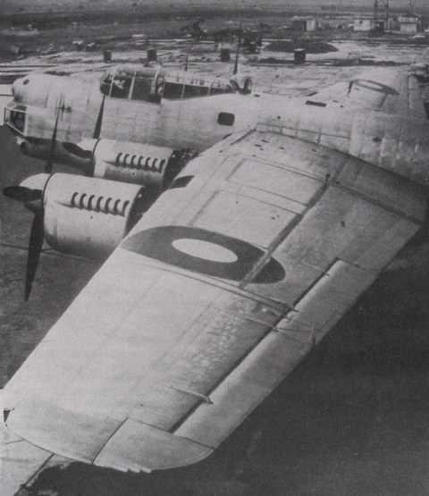 Lincoln Mk 30 A73-1 at GAF shortly before
                          it's first test flight, Feb 1946. GAF via Rod
                          Farquhar.