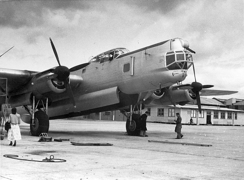 Lincoln Mk.31 A73-71. GAF, Fishermans
                          Bend, c.1953, via Mike Mirkovic.