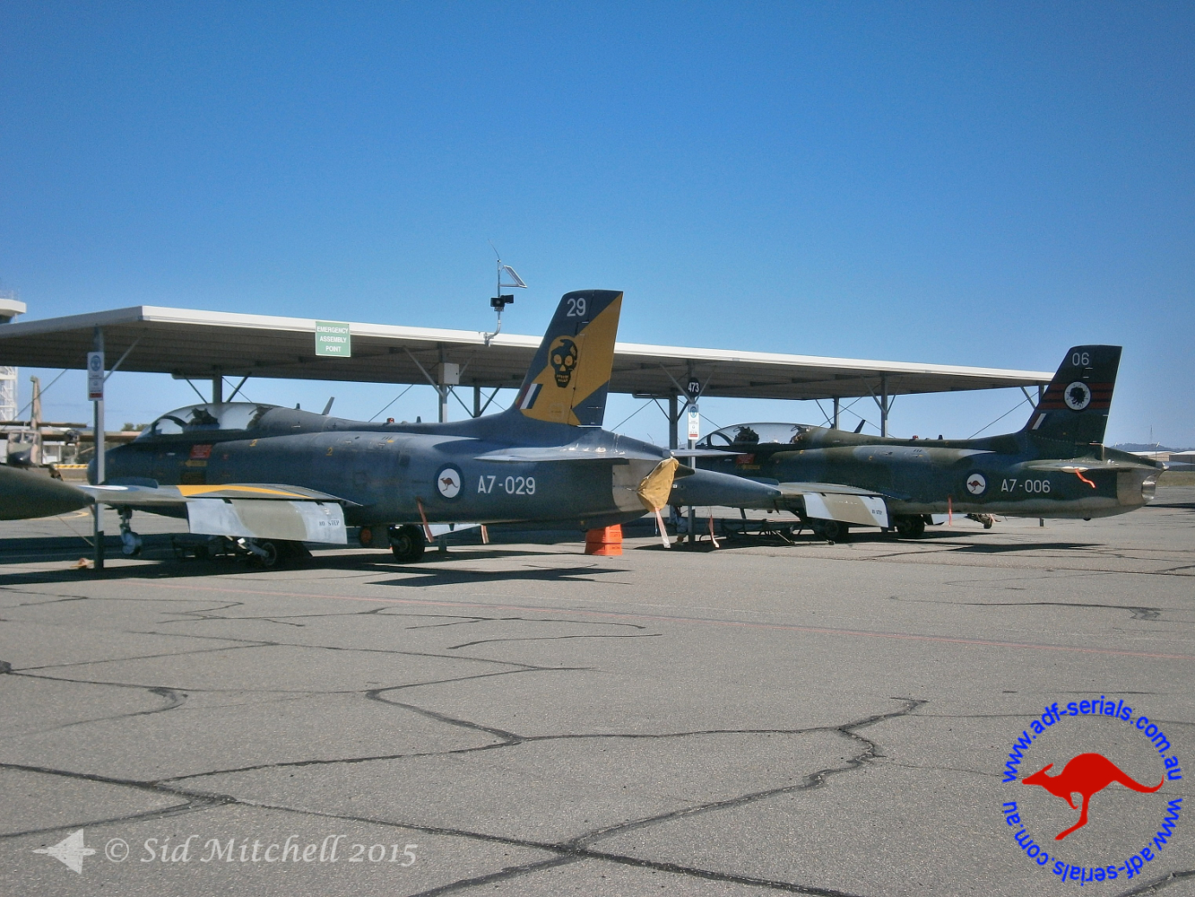 Macchi MB-326H A7-029 and A7-006
                                  RAAF Base Wagga 25 April 2014 Pic by
                                  Sid Mitchell