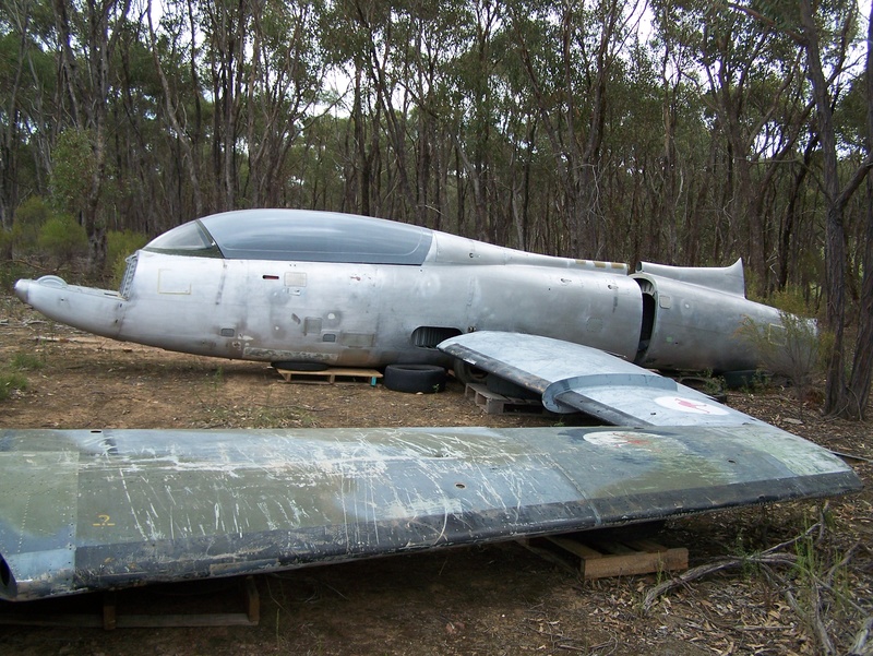 Macchi A7-024
                                  Heathcote, Vic. Photo Dick Winterburn