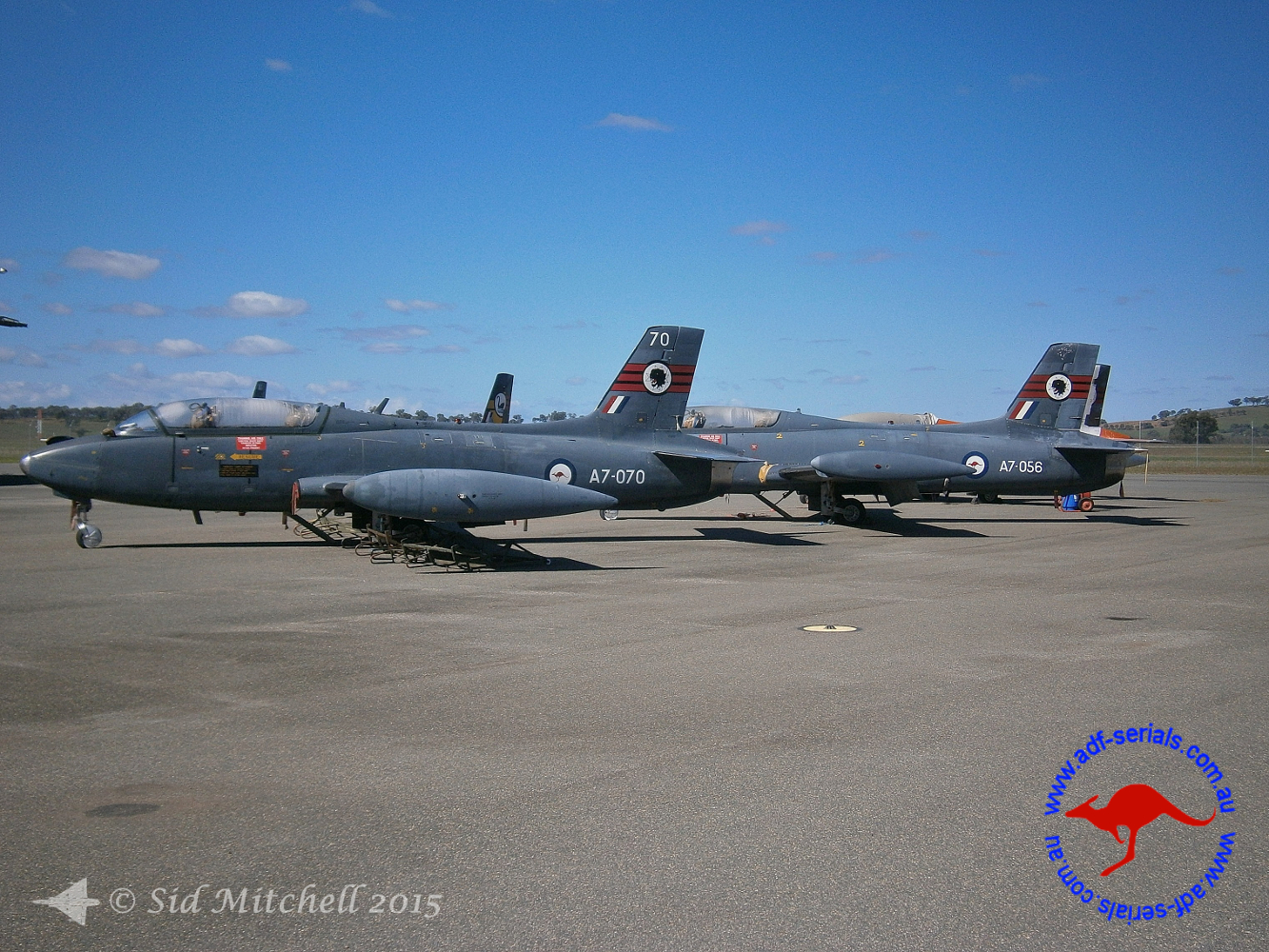 Macchi MB-326H A7-070 and A7-056
                                  RAAF Base Wagga 25 April 2014 Pic by
                                  Sid Mitchell