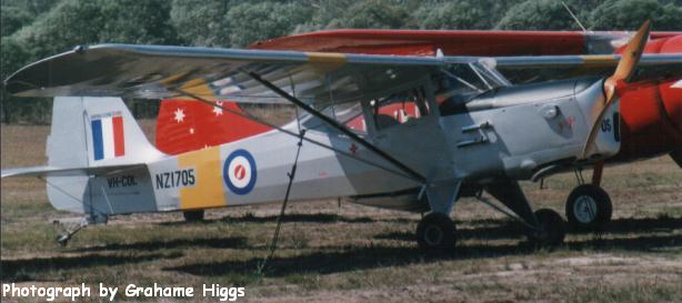 Auster 
NZ1705
Photo by Grahame Higgs