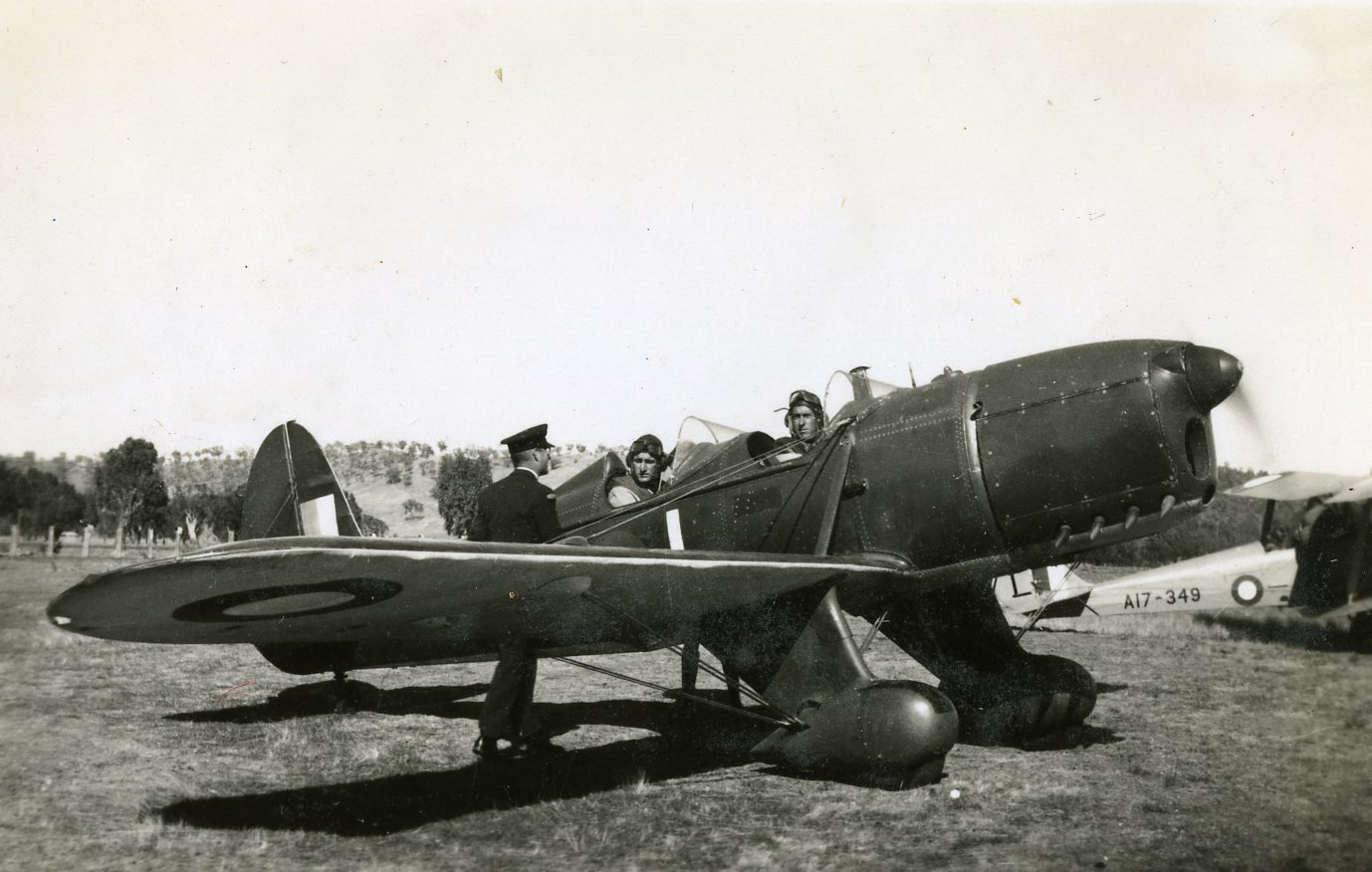 Ryan (Maybe A50-1)
Albury AIrfield-  Easter 1944. Air Training Corps flying training day with 12 Squadron ATC by Cadet Flt/Sgt Arthur Newnham of Albury.