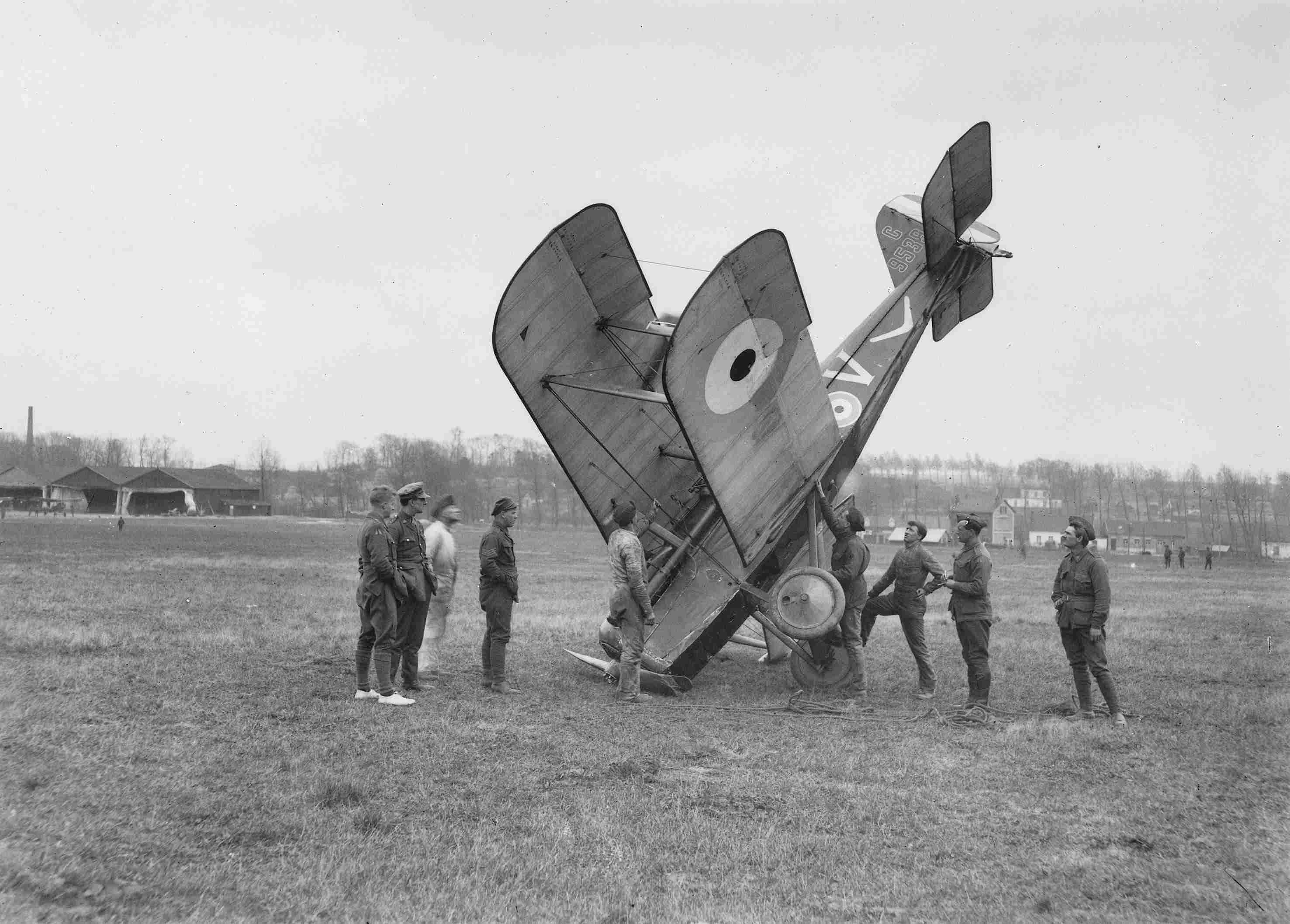 Royal Aircraft Factory S.E.5aC9539 V C Flight 2 Sqn AFC Savy, France 1918
