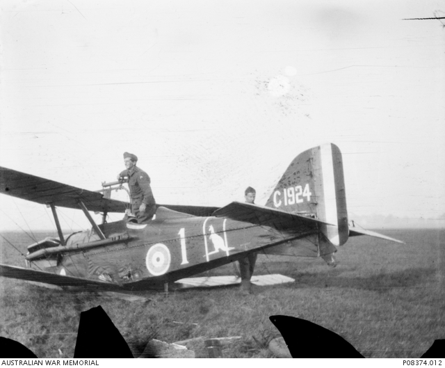 SE5a C1924 6 Sqn, AFC. AWM P08374_012