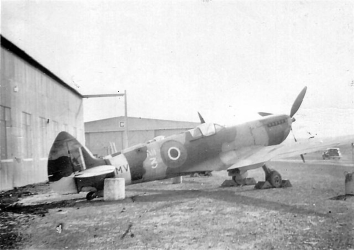 Spitfire MV203 A58-752 "AH3" 
1949  via Gordon Birkett