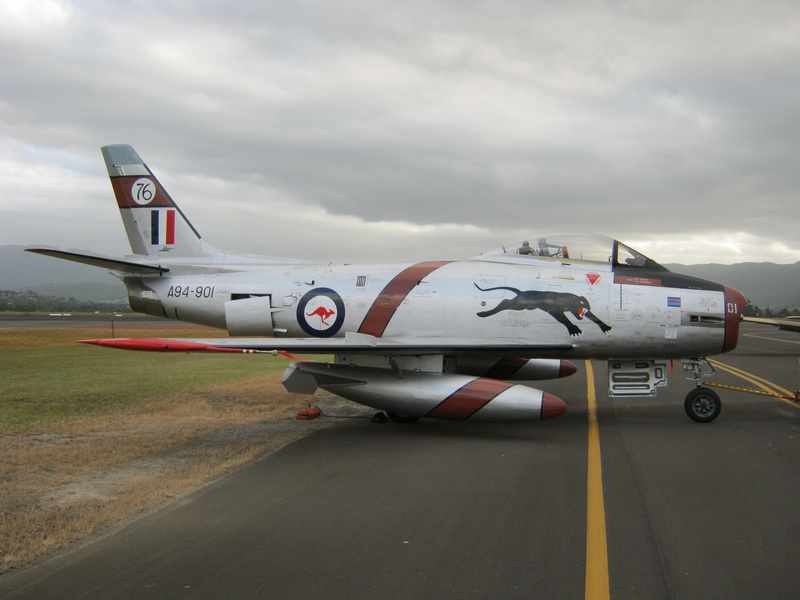 Sabre
                          A94-901 HARS May 2013 Photo Dick Winterburn