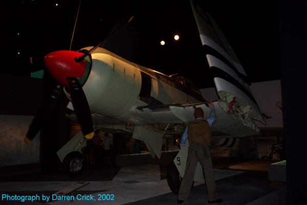 Sea Fury VX730 Australian War
                                  Memorial 2002 Photo Darren Crick