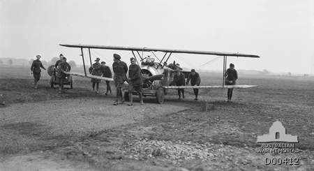 Camel 1.F.1 F1343 of 5 Sqn AFC AWM D00412 via Brendan Cowan