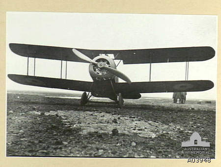 Sopwith Snipe No 4 Squadron Bickendorf, Cologne. AWM A03948 via Brendan Cowan