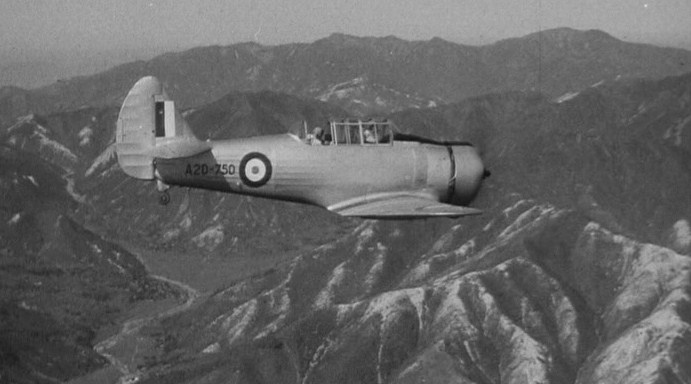 Wirraway A20-750
                  81 Wing RAAF BCOF Japan
                  Photo via Gordon Birkett