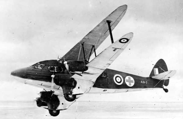 De Havilland DH.86A A31-7No.1 Air Ambulance Unit