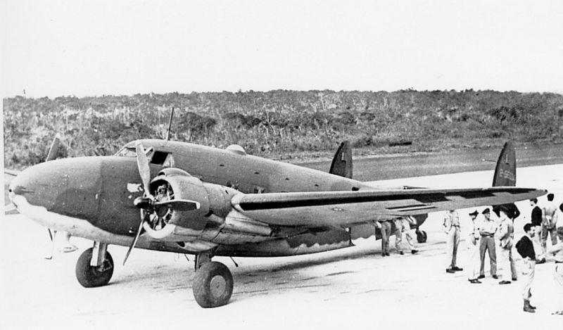 Loaned Dutch C-60A-5 Lodestar 42-56034/LT9-31. 37 Squadron, Coomalie Creek, c.1944via Mike Mirkovic.