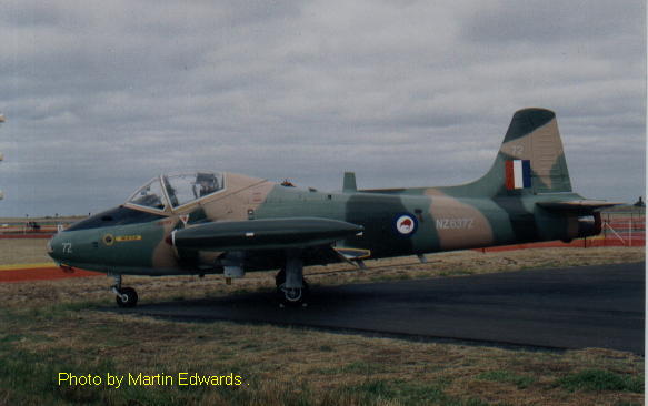Strikemaster NZ6372 Photo by Martin                              Edwards