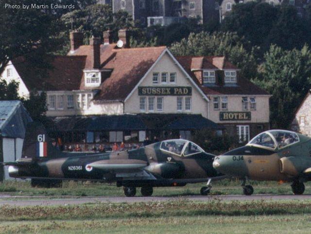 An imposter G-BXFP painted as NZ6361 Shoreham, UK                  Photo by Martin Edwards