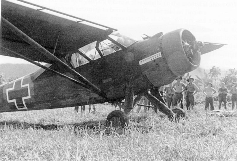 Loaned USAAF Stinson O-49/L-1 Ambulance 41-18959. 33 Squadron, New Guinea, c.1942, Via Mike Mirkovic